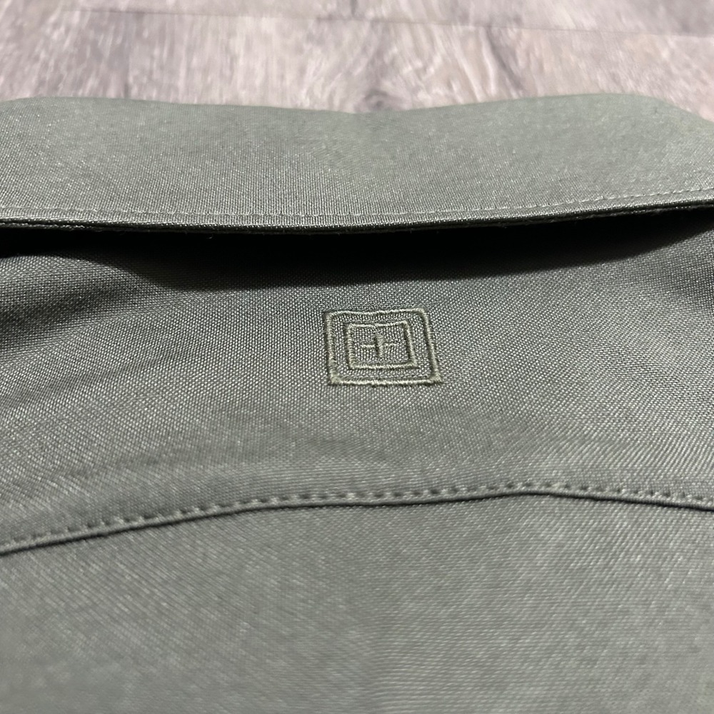 5.11 Tactical Button Down Jefferson Shirt Medium Green Long Sleeve Outdoor Duty - Picture 9 of 9